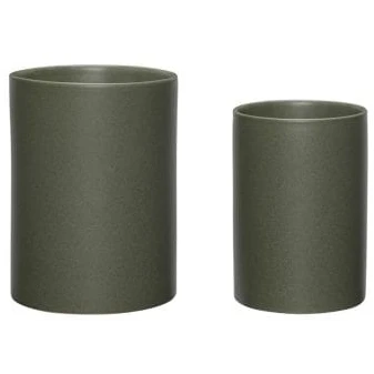 Photo of Edna Flowerpots Green Set of 2
