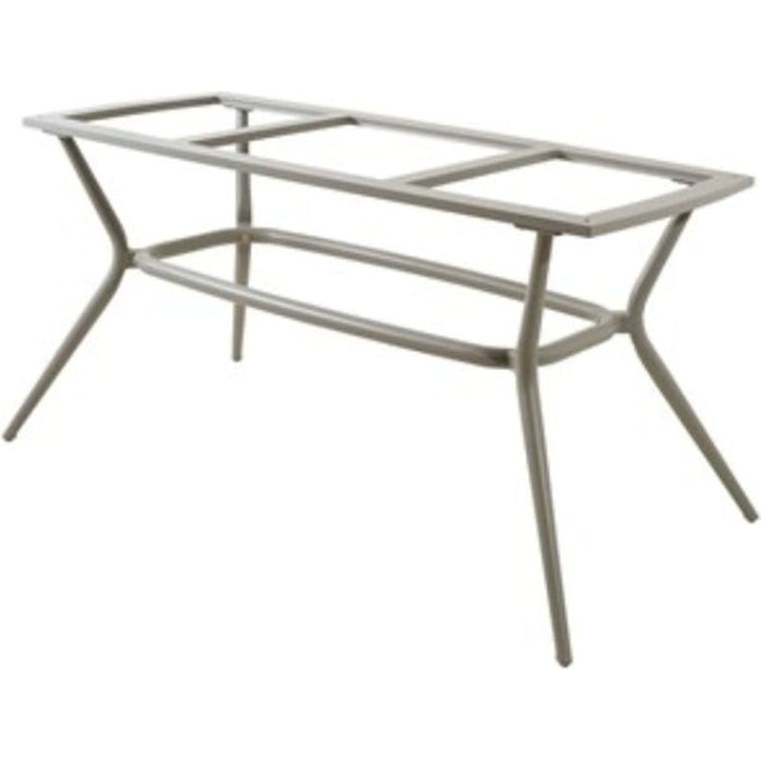 Photo of Joy Spisebord underframe - Oval - Havebord - Taupe, aluminium - H71 x W180 x D90 cm