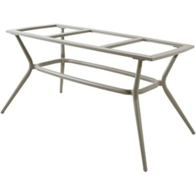 Photo of Joy Dining Table underframe - Oval - Garden Table - Taupe - Aluminium - H71 x W180 x D90 cm