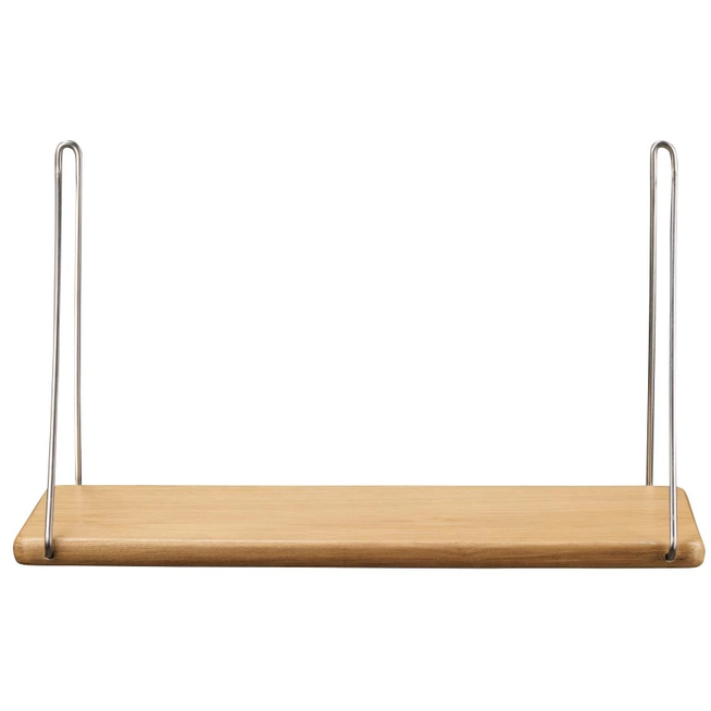 Photo of B145 Shelf W/brackets Shelf 20x45 Cm Oak