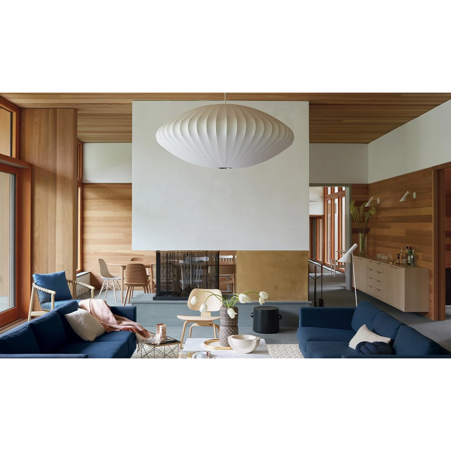 Nelson Saucer Bubble Pendant Lamp