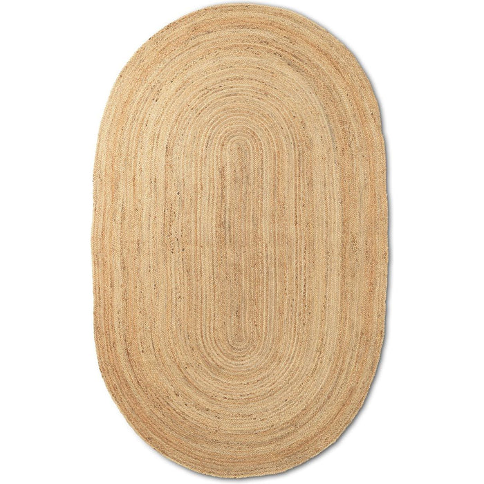 Photo of Eternal Oval Jute Rug Small 140x200 Cm - Natural
