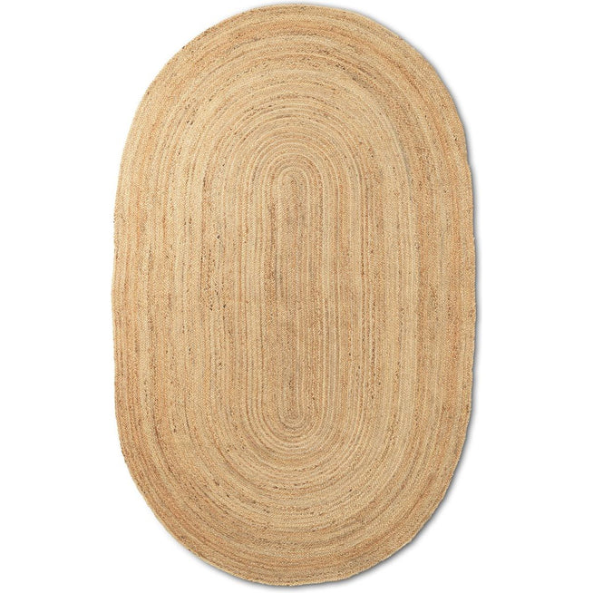 Photo of Eternal Oval Jute Rug Small 140x200 Cm - Natural