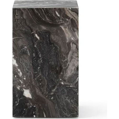 Photo of Plinth Tall Black Marble - Small Tables & Side Tables - Norm Architects - Black - Stone