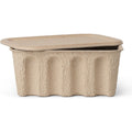 Thumbnail photo of Paper Pulp Box - Set Of 2 - Kasser - Small - W: 30 X H: 15 X D: 40 Cm
