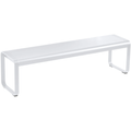Bellevie Bench Cotton White - Garden Benches - Pagnon & Pelhaître - White - Metal
