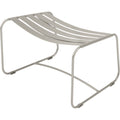 Surprising Footrest Clay Grey A5 - Outdoor Stools & Pouffes - Harald Guggenbichler - Green, Grey - Metal