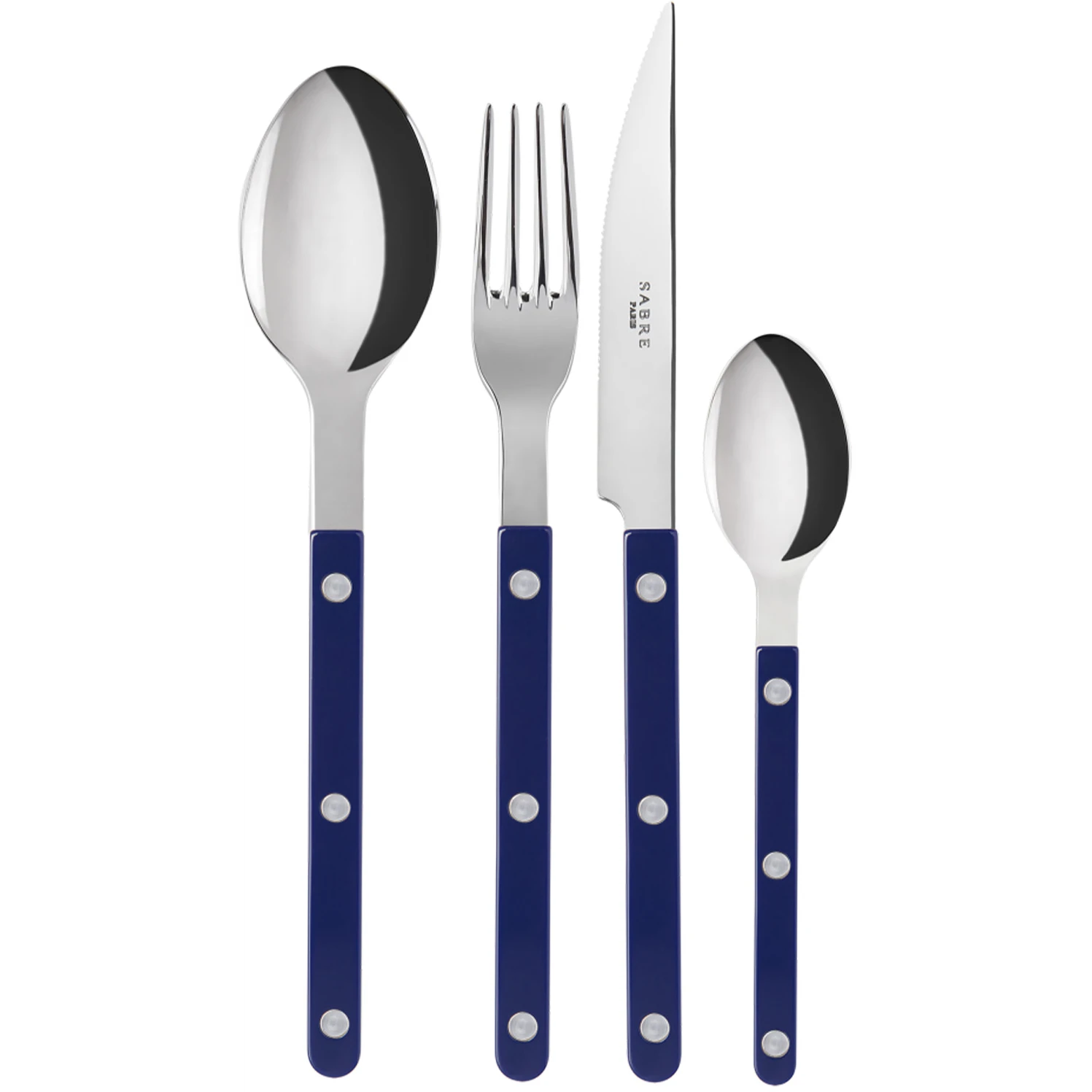 Bistrot Shiny Solid - 4 Pieces Cutlery Set