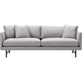 Thumbnail photo of Calmo Sofa 80 5622 By Hugo Passos - 2 Personers Sofa - Rime 231 / Black - W170 X D90 X H75,5 X Sh41 Cm