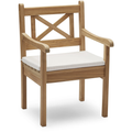 Skagen Chair Cushion, Quickdry Outdoor Foam, Outdoor Textile / White - Dynor & Kuddar - Skagerak Design Team - Vit
