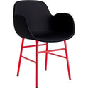 Form Armchair Full Upholstery Steel