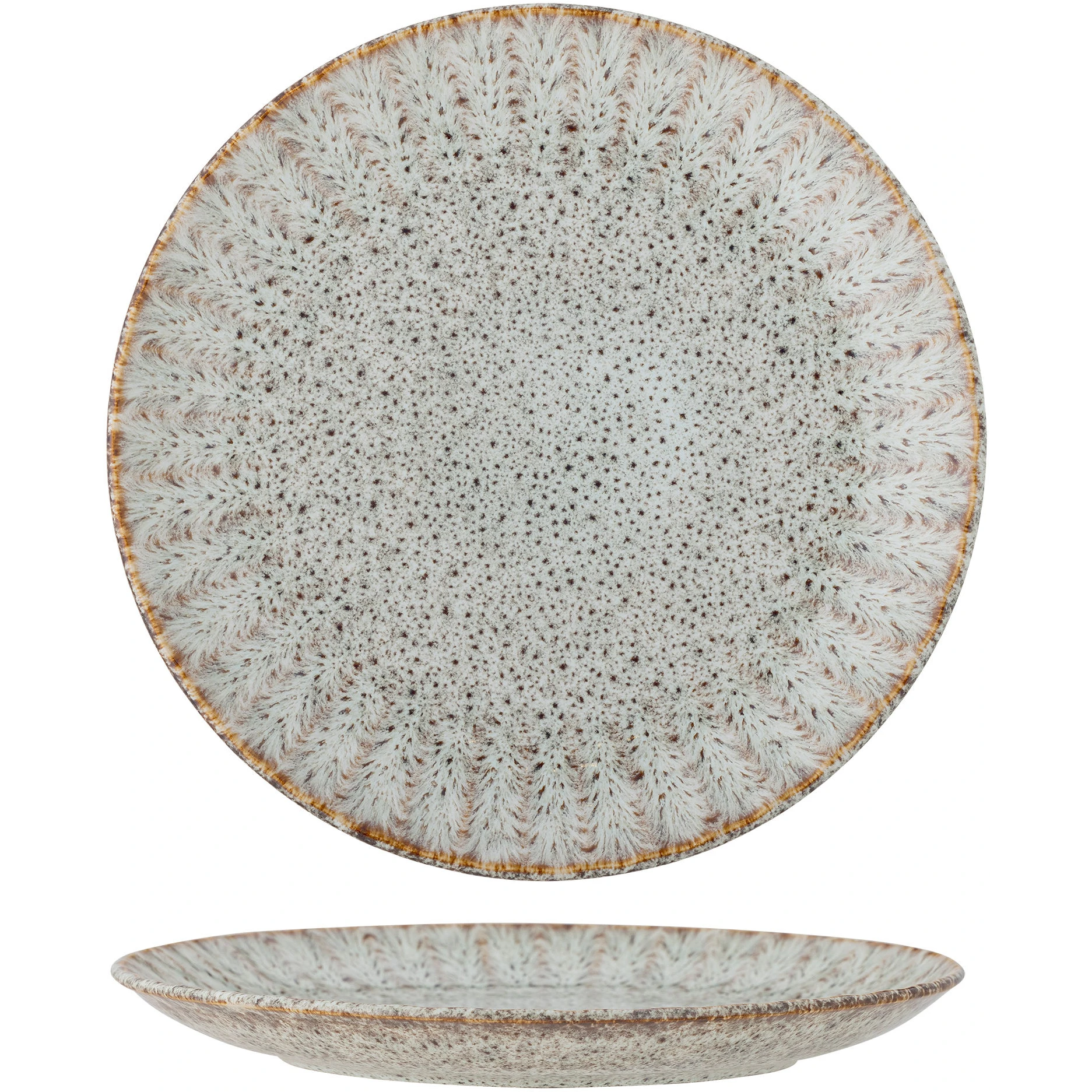 Fleur plates ø27cm set of 6 pcs