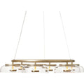 Thumbnail photo of Blossi 6 Chandelier Nordic Gold/Clear