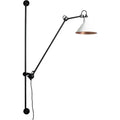 Thumbnail photo of No. 214 Wall Lamp From Lamp Gras (Black Frame, Matte White/Copper Inside)