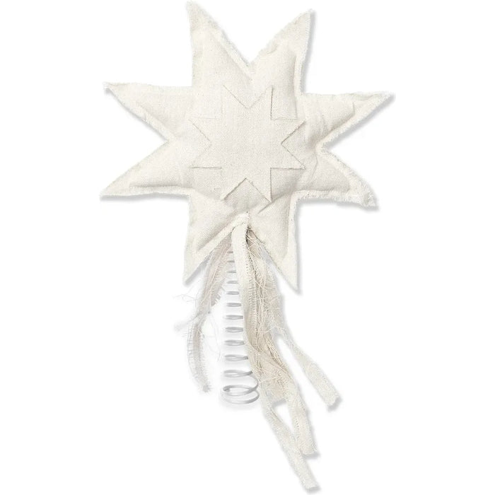 Photo of Vela Star Treetopper - Julepynt - Natural - W22 X H38 X D5 Cm