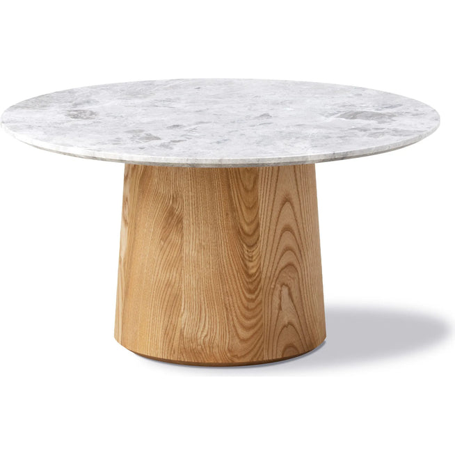 Photo of Niveau Coffee Table Ø61cm Tundra Grey-ash Oil Treated