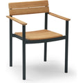 Thumbnail photo of Pelagus Armchair Hunter Green - Outdoor Dining Chairs - Note Design Studio - Green - Metal/Wood