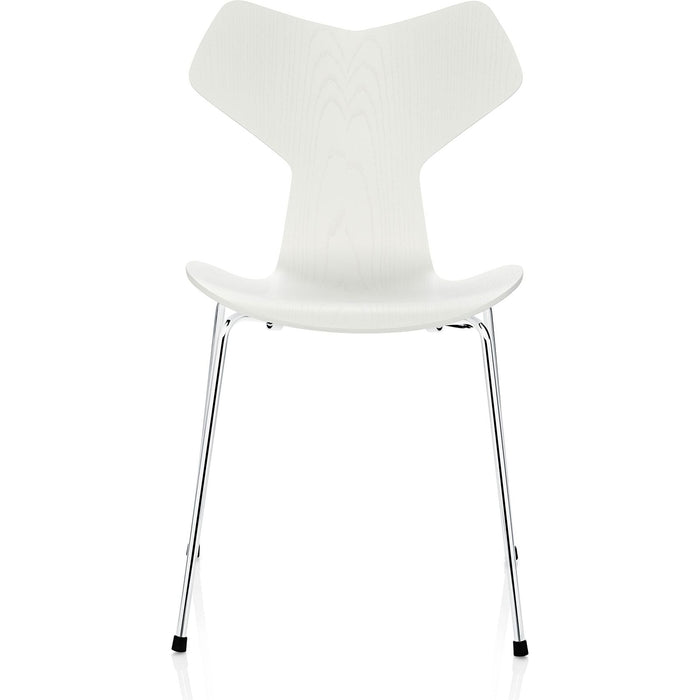 Photo of 3130 Grand Prix Chair - Ash Veneer - Chromed Steel Base