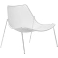 Thumbnail photo of Round Lounge Chair White - Matstolar Utomhus - Christophe Pillet - Vit - Metall