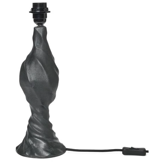 Photo of Moltan Table Lamp Base H: 40 Cm - Black