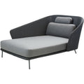 Thumbnail photo of Connect Dining Lounge 2-seater Sofa Right Module - Havesofa - Taupe / Taupe - H77 X D77 X B153 Cm