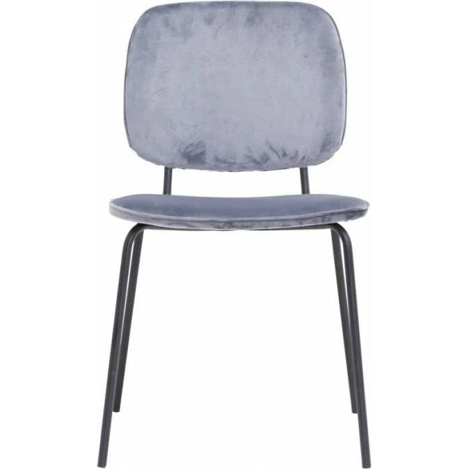 Comma Seat Metallic Grey 55.5x51x83cm