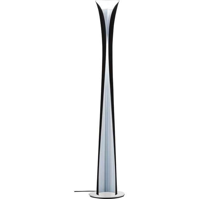Photo of Cadmo Led Floor Lamp Black/White Interior - Shade Lamps - Karim Rashid - Black