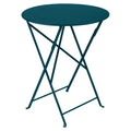 Bistro Table Ø 60 cm, Acapulco Blue - Small Table & Side Table Outdoor - Blue - Metal