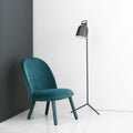Thumbnail photo of Stage Floor Lamp Black, Powder-coated Steel