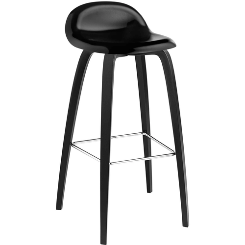 Photo of 3d Bar Stool Wood Base 75 cm