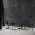 Thumbnail photo of Fiber Armchair Recycled - Wood Base