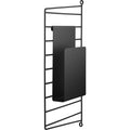 Thumbnail photo of String Magazine Collector, Black - Shelving - Nils Strinning - Black - Metal
