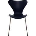 Thumbnail photo of 3107 Seven, coloured box, Venetian Red, Underframe Brown Bronze - Dining chairs - Arne Jacobsen - Red - Metal/wood