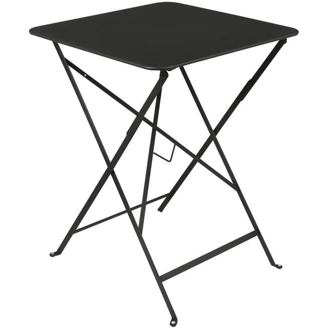 Photo of Bistro Table 57 x 57 cm, Liquorice - Garden Table - Black - Metal