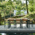 Thumbnail photo of Pelagus Chair Hunter Green - Outdoor dining chairs - Note Design Studio - Green - Metal/wood