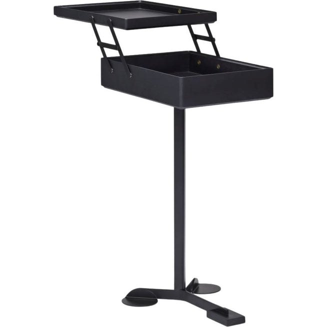 Photo of Comodo, Black Lacquered Oak - Storage cabinet - Achille Castiglioni - Black - Metal/wood