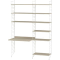 Thumbnail photo of String Floorboard 200, White, 2-pack - Shelving - Nils Strinning - White - Metal