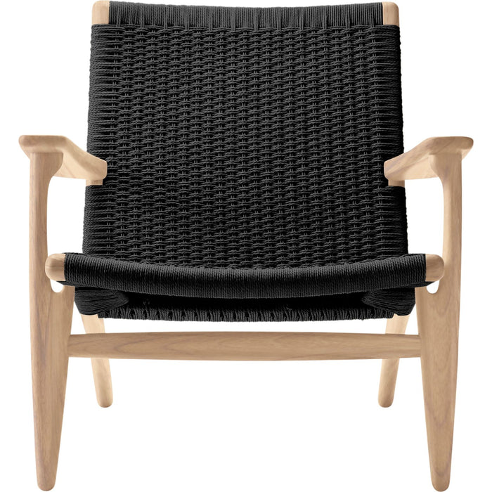 Photo of CH25 Lounge Chair - White Oiled Oak