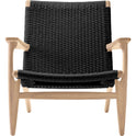 CH25 Lounge Chair - White Oiled Oak