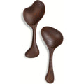 Thumbnail photo of Os Salad Servers - Salatbestik - Dark Brown - W9 X H2.4 X D23 Cm