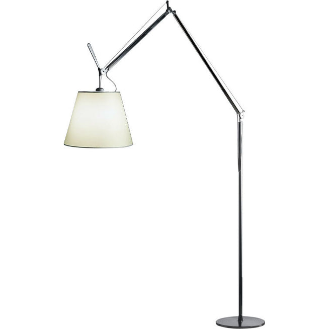 Photo of Tolomeo Mega Floor Lamp Parchment Black, Ø42cm