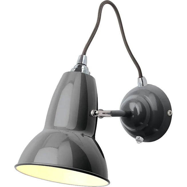 Photo of Original 1227 Wall Light Dove Grey - Sänglampor - George Carwardine - Grå