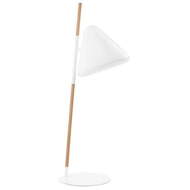 Photo of Hello Floor Lamp White, Beech Legs