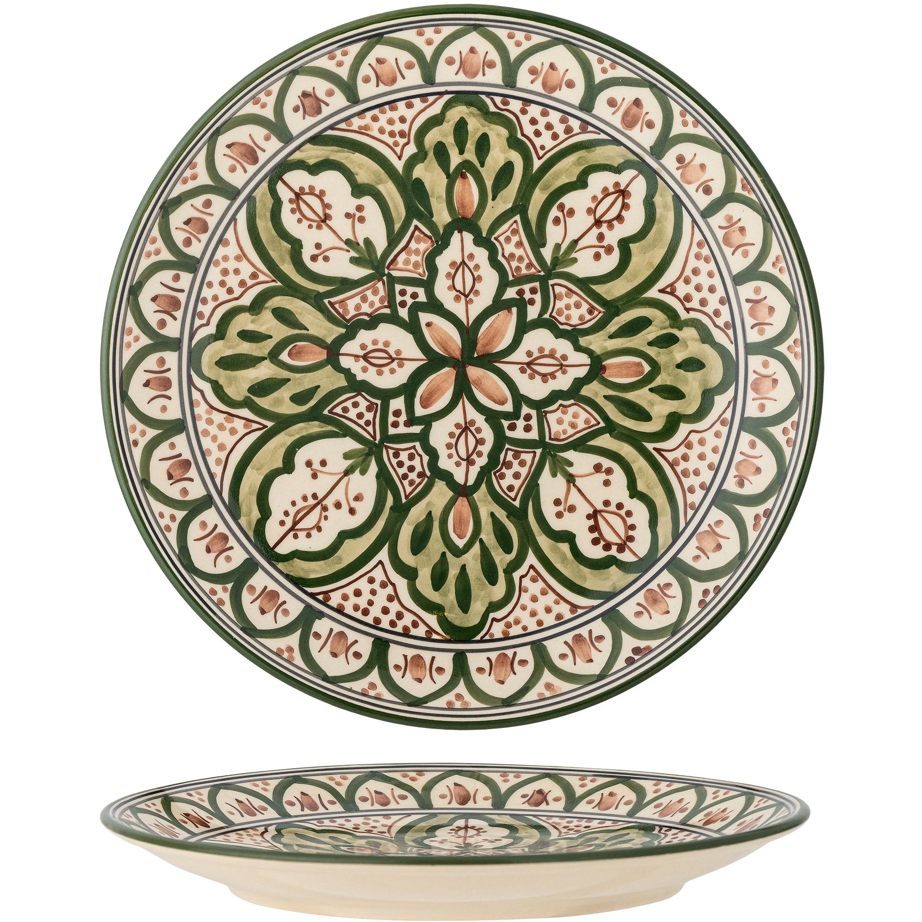 Karlie plates Ø27.5cm green set of 6 pcs