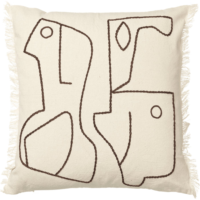 Photo of Figure Cushion Cover - Pudebetræk - Figure Cushion Cover