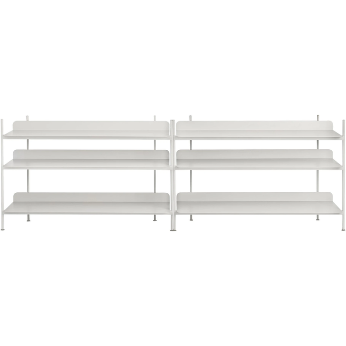 Photo of Compile Shelving System/configuration 6, Grey - Hyllsystem - Cecilie Manz - Grå - Metall