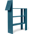 Thumbnail photo of Horse Bogreol - Reol - Dark Blue - W91 X D24 X H111 Cm