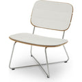 Lilium Lounge Chair Cushion White - Dynor & Kuddar - Vit
