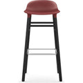 Thumbnail photo of Form Bar Stool 75 Cm Black Oak