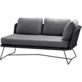 Thumbnail photo of Horizon Daybed Cane-line Natté Grey, Black Frame